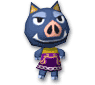 Bolle in Animal Crossing (GC)