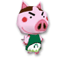 Luzie in Animal Crossing (GC)