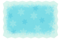 Schneeflocken-Karte