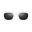 Einfach-Sonnenbrille [Weiß]