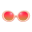 Retro-Sonnenbrille [Rot]