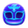 Wrestlingmaske [Blau]
