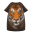 Tigershirtkleid [Schwarz]