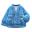 Bleichjeansjacke [Blau]