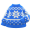 Winterstrickpulli [Blau]