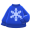 Schneeflockenpulli [Blau]