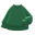 Einfarbenpulli [Grün]