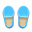Paar Schlupfschuhe [Hellblau]