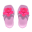 Paar Blümchensandalen [Rosa]