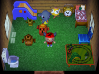 Inneneinrichtung Animal Crossing (GC)