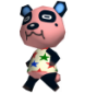 Chang in Animal Crossing: Wild World