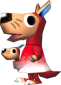 Marie in Animal Crossing (GC)