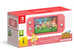Nintendo Switch Lite (Koralle) + Animal Crossing: New Horizons
