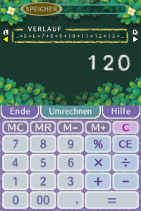 Screenshot 1, Gewöhnliche Rechnung