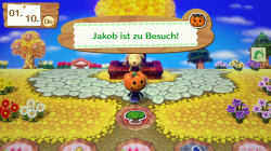 Jakob besucht das Spielbrett zu Halloween