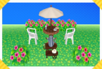 Freiluft-Bistro