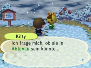 Kitty vermisst Katja