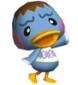 Daune in Animal Crossing: Let's Go to the City