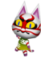 Kabuki in Animal Crossing: Let's Go to the City