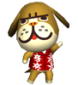 Wuffi in Animal Crossing: Let's Go to the City