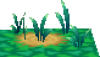 Unkraut-Miniatur
