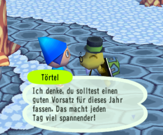 Törtel rät zu einem guten Vorsatz