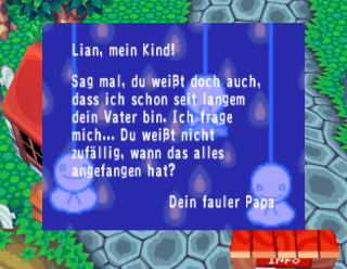Brief von Papa am Tag des Vaters