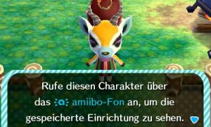 Die Möbel wurden erfolgreich auf der amiibo-Karte gespeichert