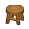 Holzschemel