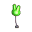 Hasenballon (grün)