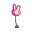Hasenballon (rosa)