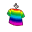 Regenbogen-Shirt