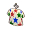 Buntstern-Shirt Buntstern-Shirt