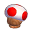 Toad-Mütze