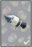 Rakete mit Besatzung