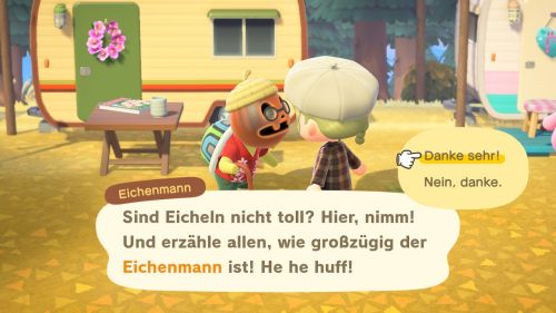 Eicheln vom Eichenmann