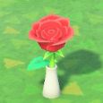 Blüte/Vase Rose
