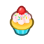 Geburtstags-Cupcake