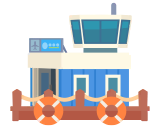 Flughafen (Blau)