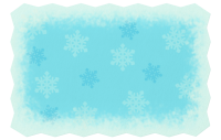 Schneeflocken-Karte
