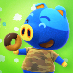 Foto von Hugo in Animal Crossing: New Horizons