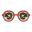 Scherzbrille [Braun]