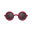 Minisonnenbrille [Weinrot]