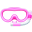 Taucherbrille [Rosa]