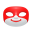 Clownsmaske [Rot]