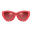 Strassbrille [Rot]