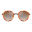 Kunststoffsonnenbrille [Hellbraun]