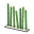 Bambus-Wandschirm