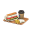 Caprese-Baguette-Menü