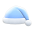 Frottee-Nachtmütze [Hellblau]